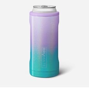 Brumate ombré Hopsulator Slim can Glitter Mermaid